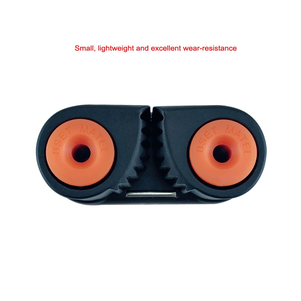 Rope - regulator - 2 Row Matic Ball Bearing Cam Cleat Pilates Equipment Marine Boat Fast Entry Rope Wire Fairlead Sailing Sailboat
