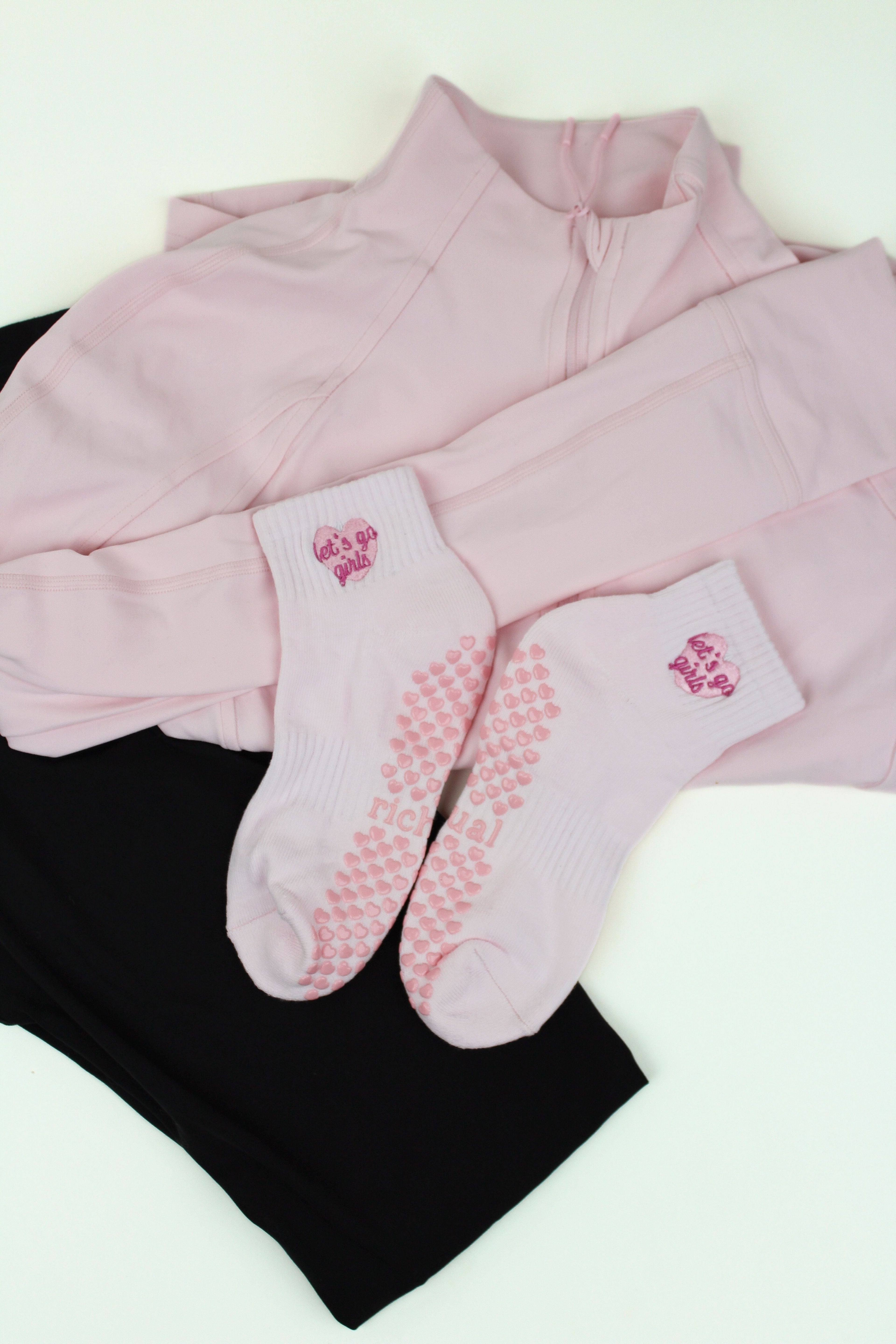 Let's Go Girls Grip Socks